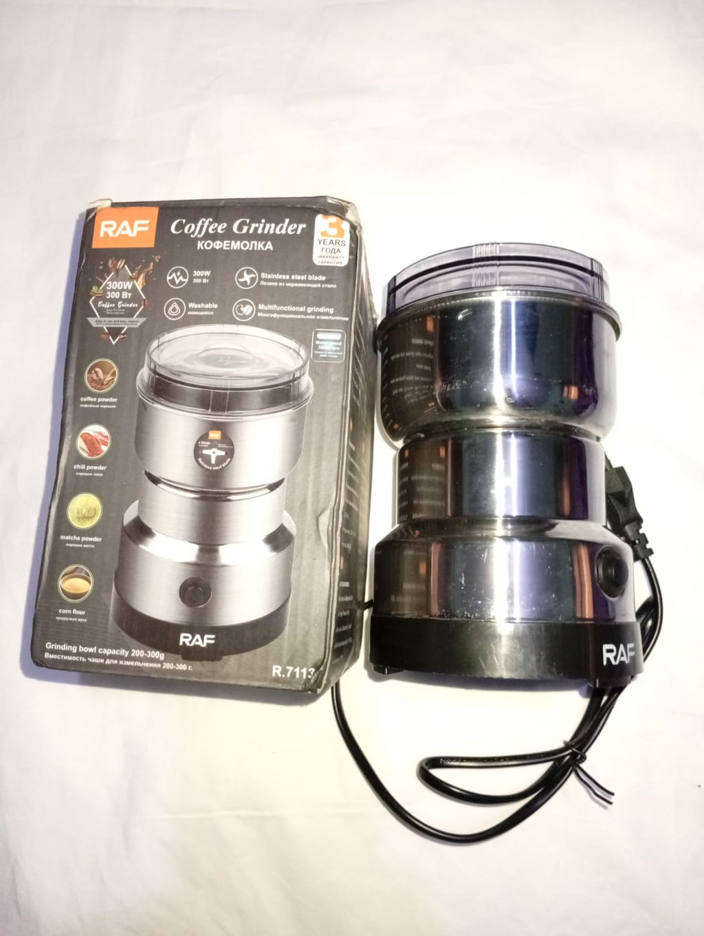 Mini Electric Grinder Stainless Steel