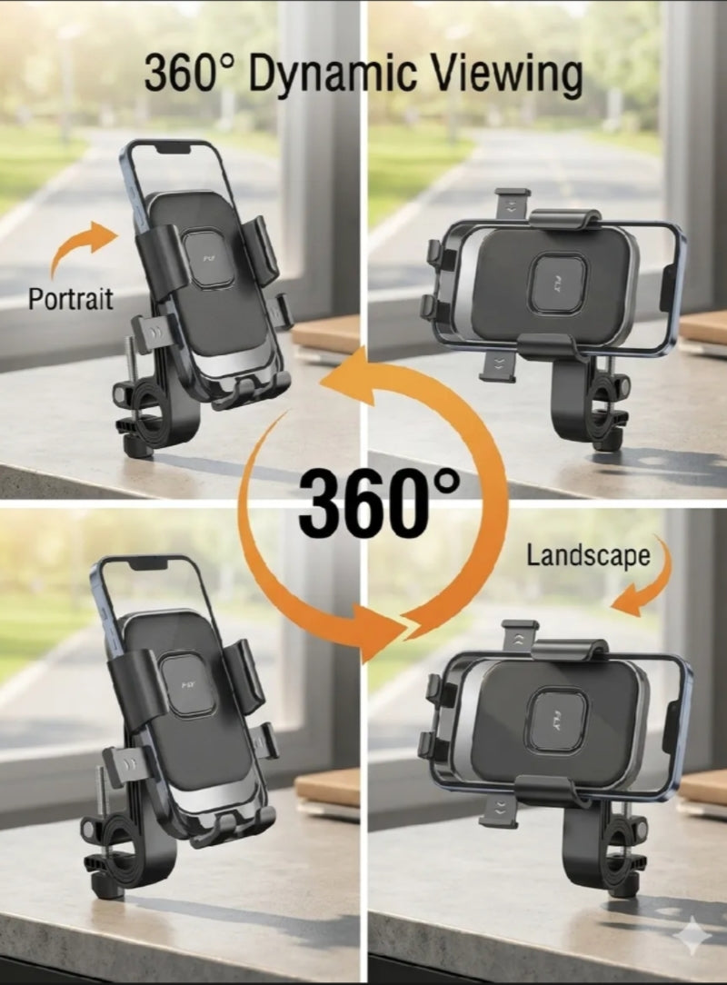 FLY 360° Bike & Motorcycle Phone Mount