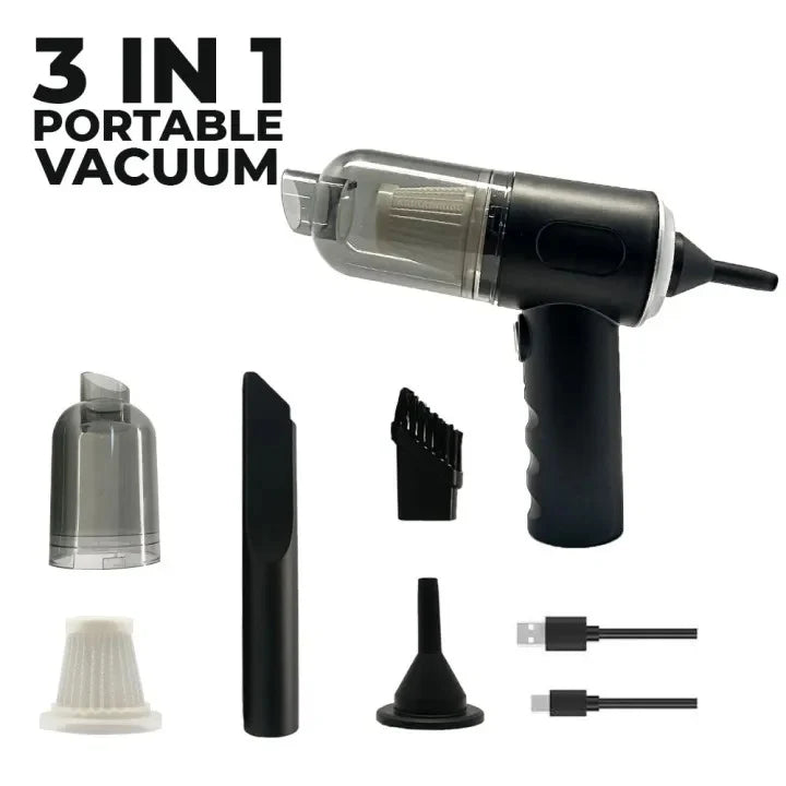 3-in-1 Portable Cordless Vacuum Cleaner