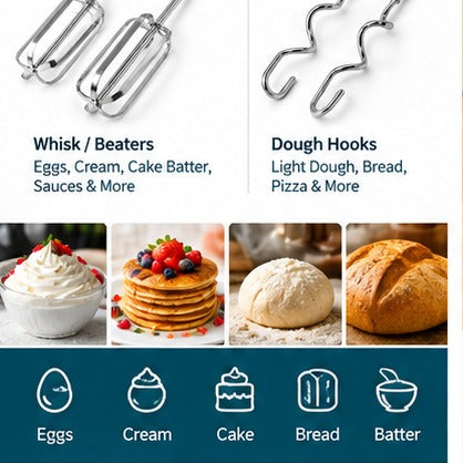 7-Speed Electric Hand Mixer