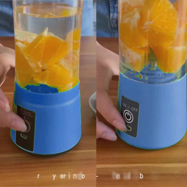 Portable 6 Blade Rechargeable Blender