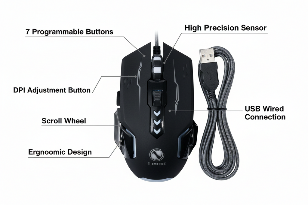 XING YING Gaming RGB Mouse
